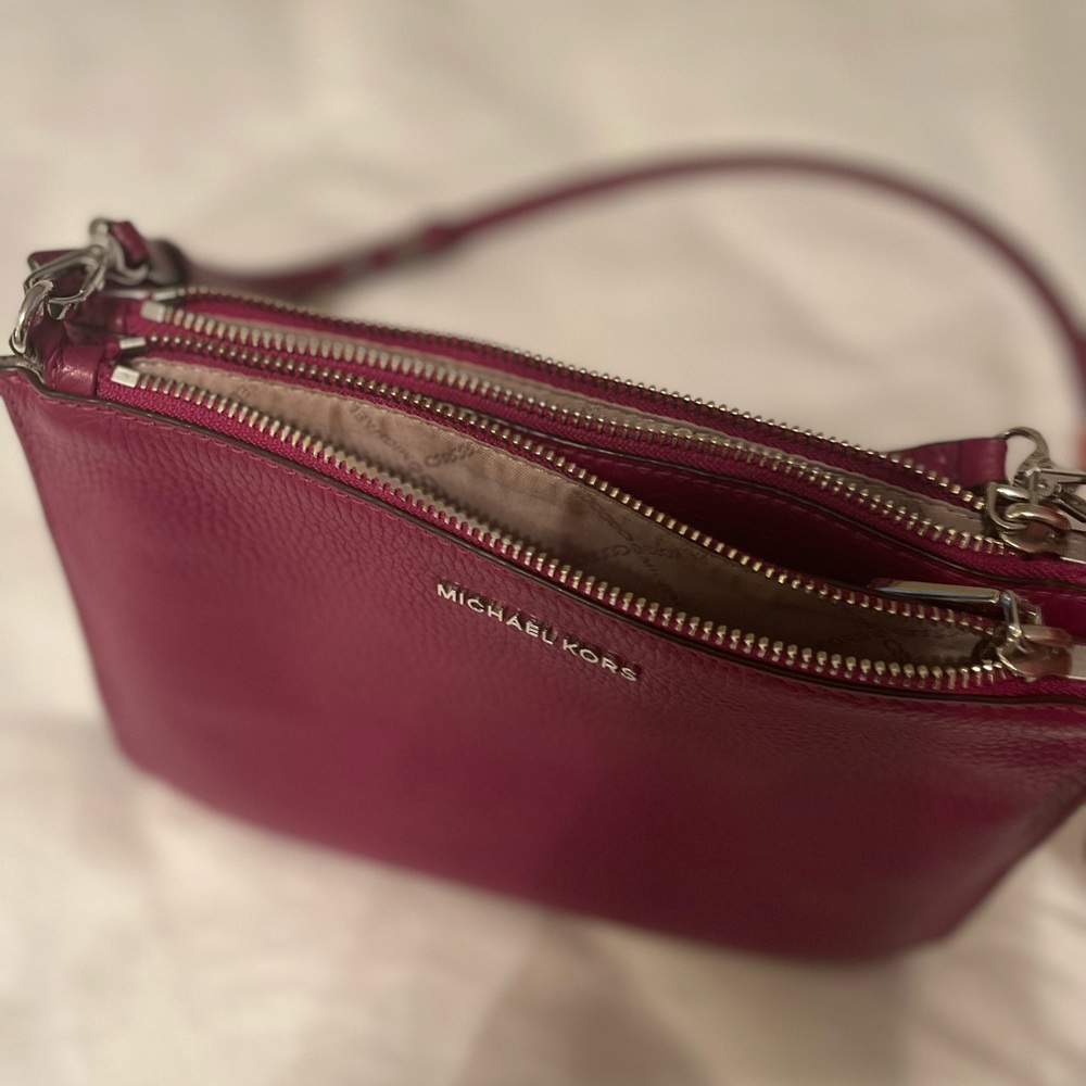 Michael Kors pebble leather cross body